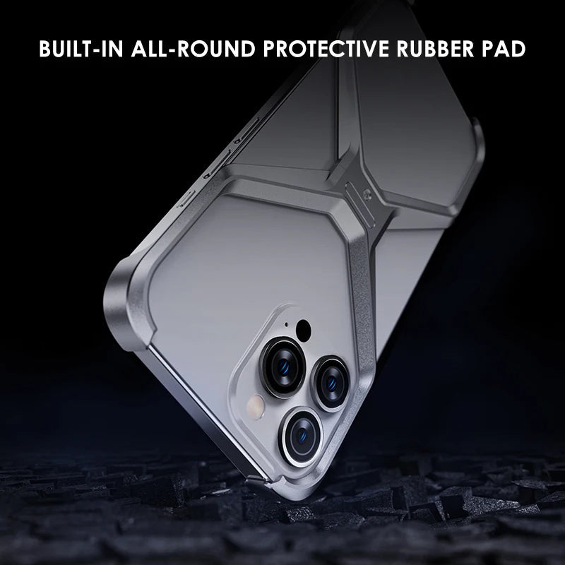 X Shape Anti-Fall Bare Phone Case