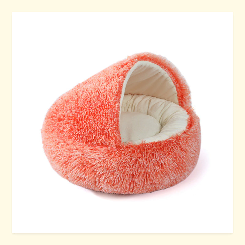 Semi-enclosed Cat Bed