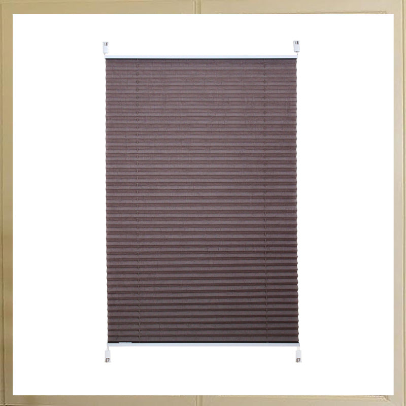 Punch-Free Pleated Blinds