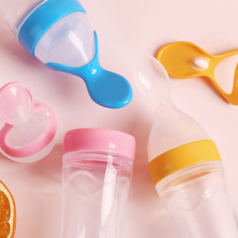 Suction Cup Rice Cereal Bottle