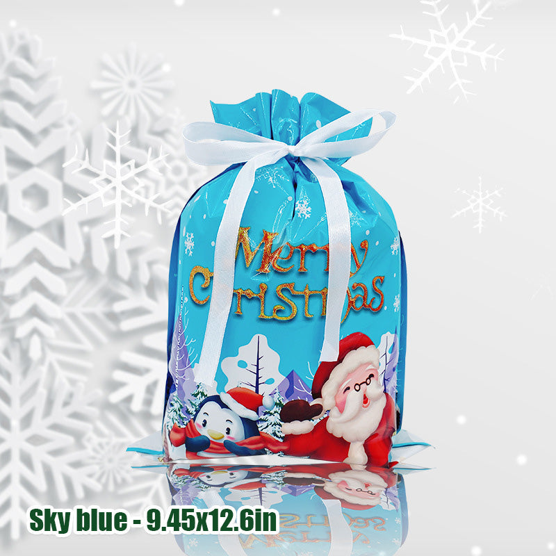🎄Christmas Drawstring Gift Bag(Buy 1 Get 1 Free – 2 Gift Bags! 🎁)