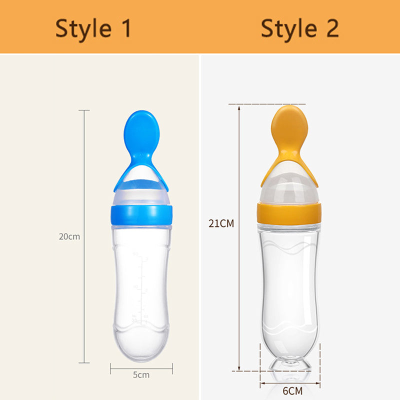 Suction Cup Rice Cereal Bottle