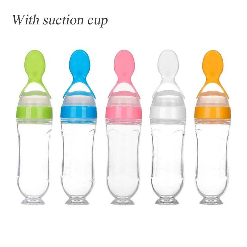 Suction Cup Rice Cereal Bottle