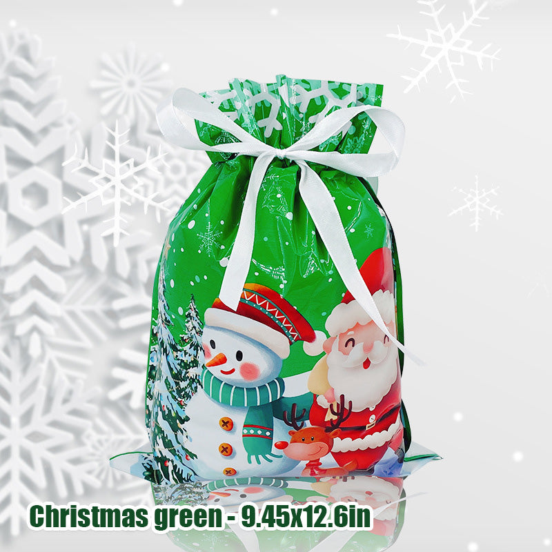🎄Christmas Drawstring Gift Bag(Buy 1 Get 1 Free – 2 Gift Bags! 🎁)