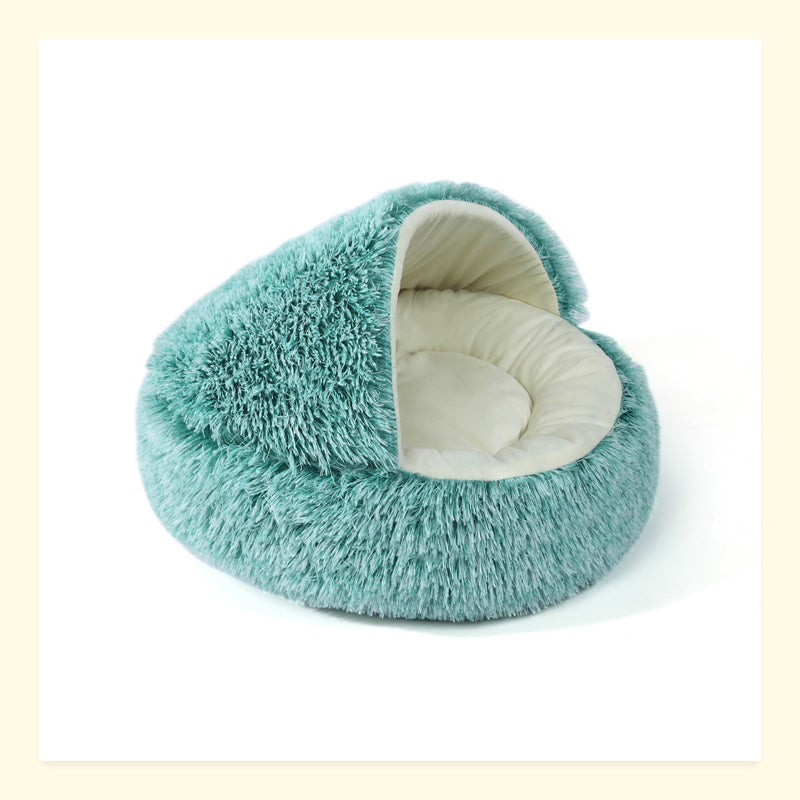 Semi-enclosed Cat Bed