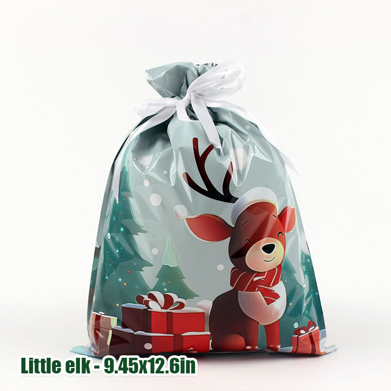 🎄Christmas Drawstring Gift Bag(Buy 1 Get 1 Free – 2 Gift Bags! 🎁)