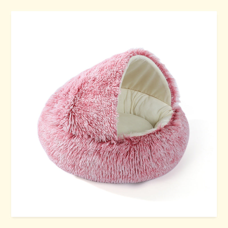 Semi-enclosed Cat Bed