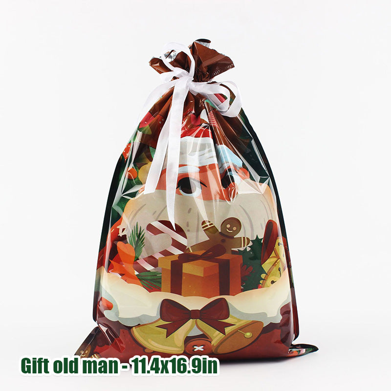 🎄Christmas Drawstring Gift Bag(Buy 1 Get 1 Free – 2 Gift Bags! 🎁)