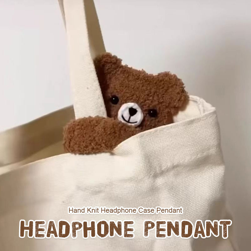 Hand-woven Headphone Case Pendant