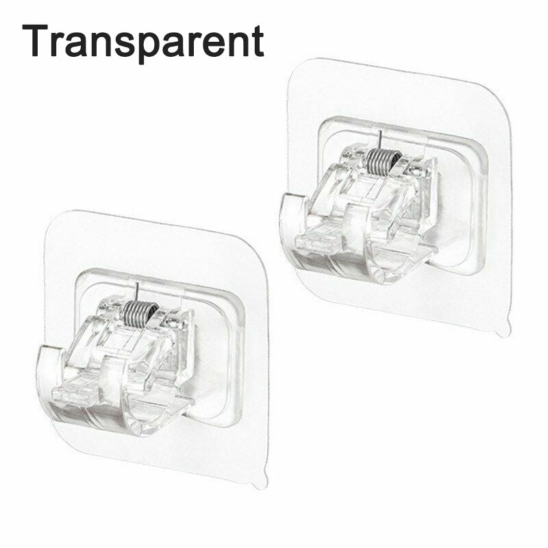 Nail-free Adjustable Rod Bracket Holders(2Pcs)