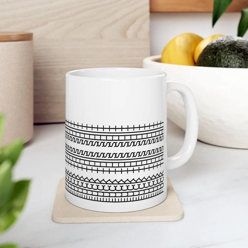 🖕F**k This Shit Mug, Hidden Message Funny Ceramic Coffee Mugs