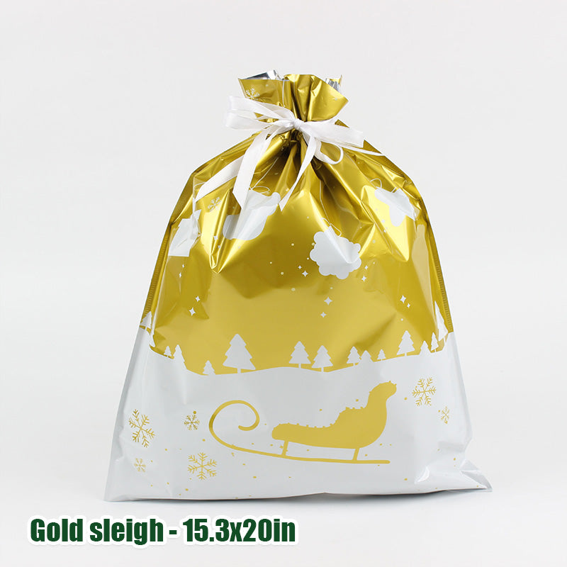 🎄Christmas Drawstring Gift Bag(Buy 1 Get 1 Free – 2 Gift Bags! 🎁)