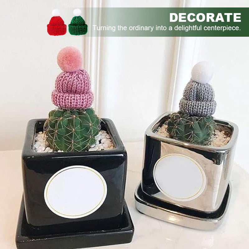 Mini knitted hat(10 Pcs 1 set)