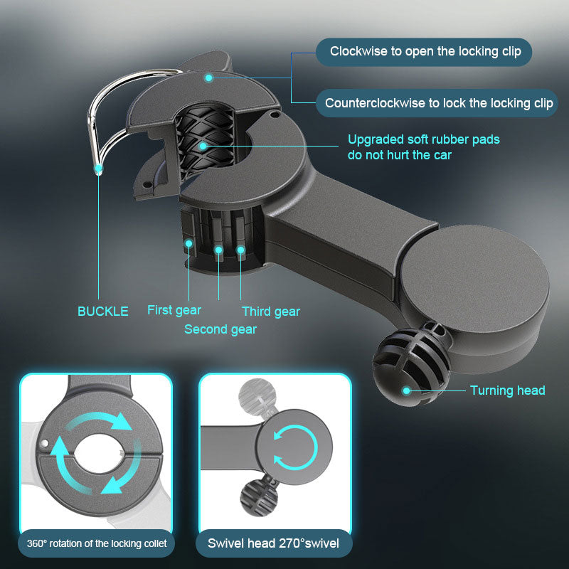 Car Rear Exhaust Fan