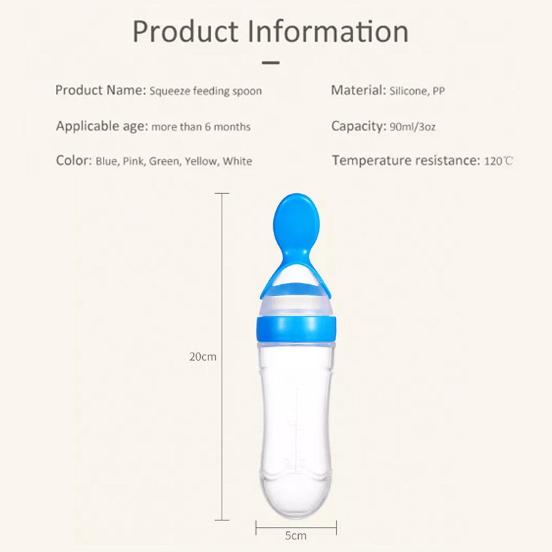 Suction Cup Rice Cereal Bottle