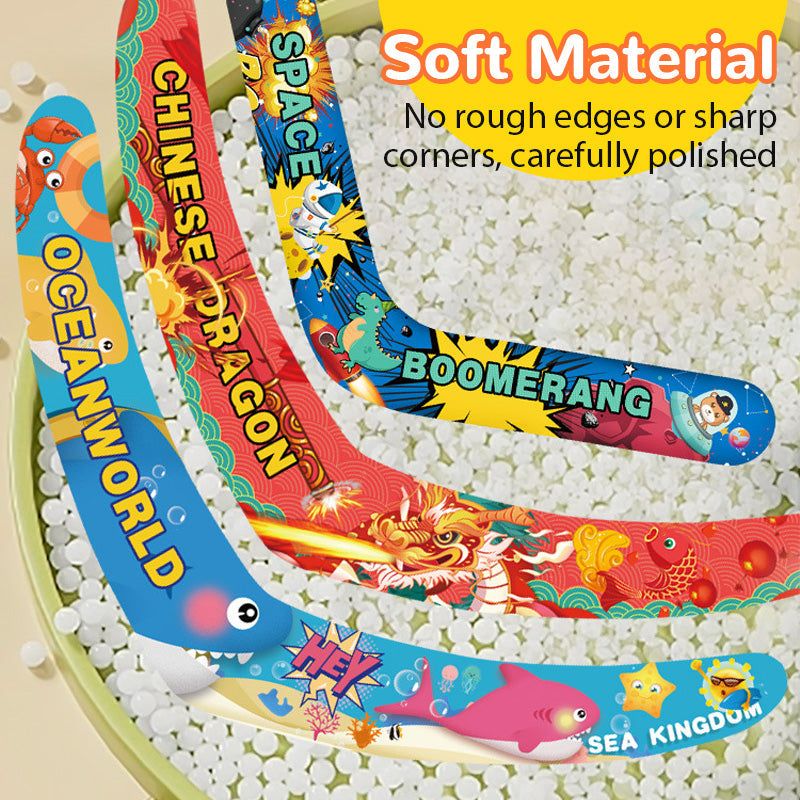 Children's Toy Soft Boomerang