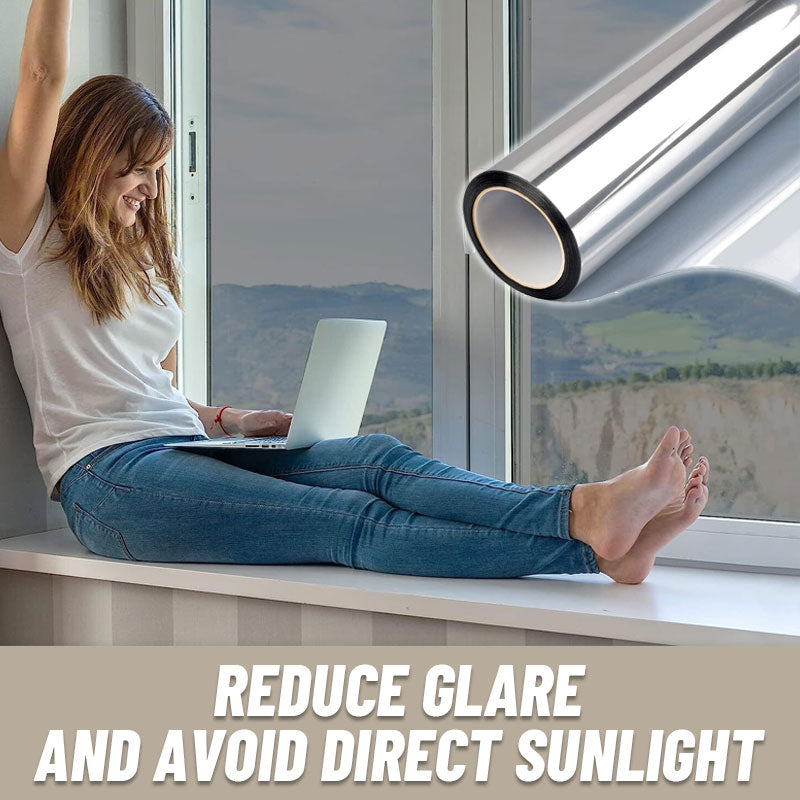 One-Way Perspective Sunscreen Glass Film