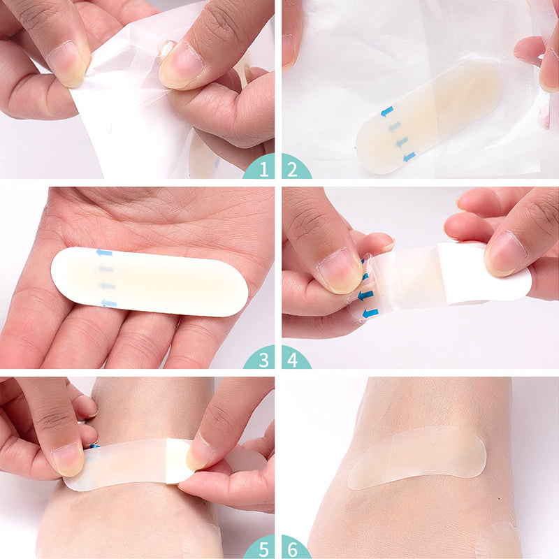 Waterproof Blister Tape Cushions for Feet Toes
