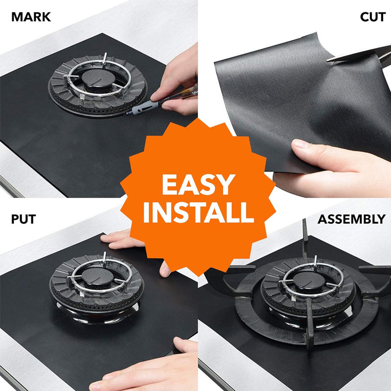High temperature resistant stove protection pad