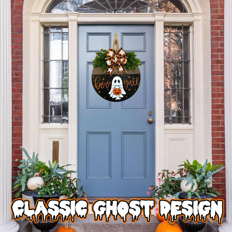 Halloween Ghost Doorplate