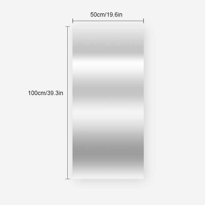 One-Way Perspective Sunscreen Glass Film