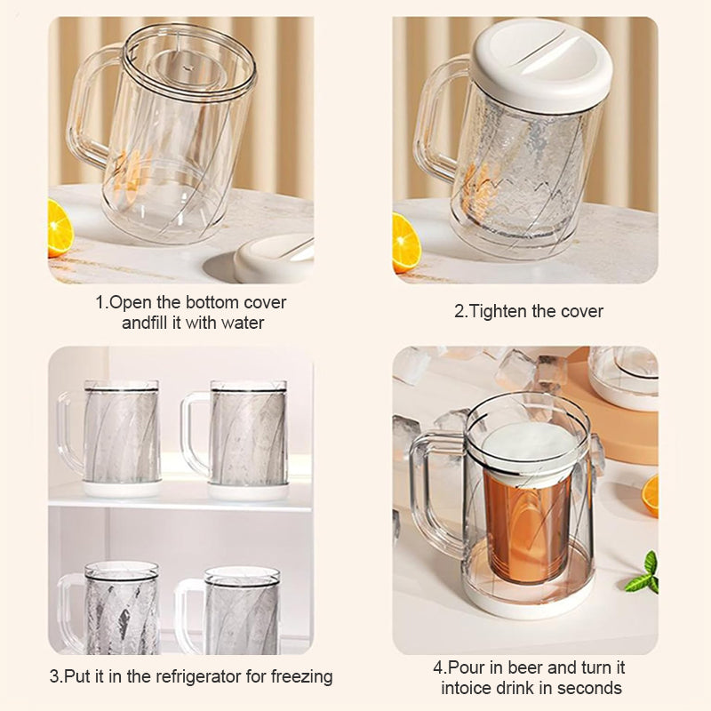 Thickened Double Layer Refrigerated Ice Cup