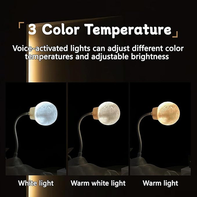 Smart Voice Moon Lamp