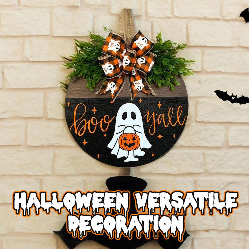 Halloween Ghost Doorplate