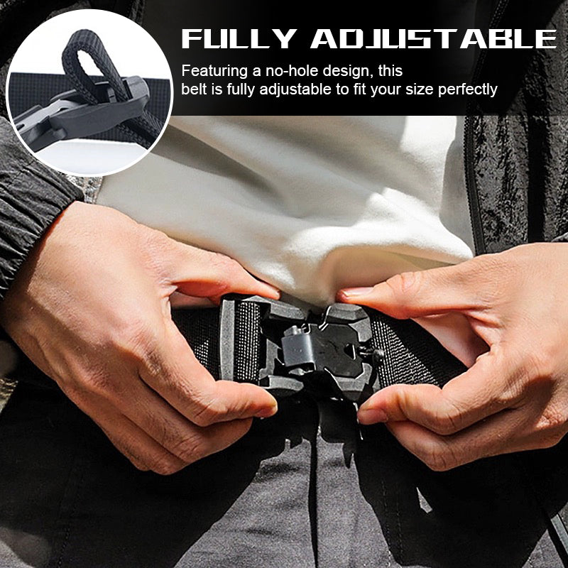 Outdoor Magnetic Buckle Braided Belt