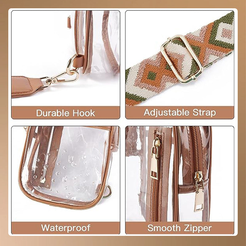 Crossbody Transparent Chest Bag