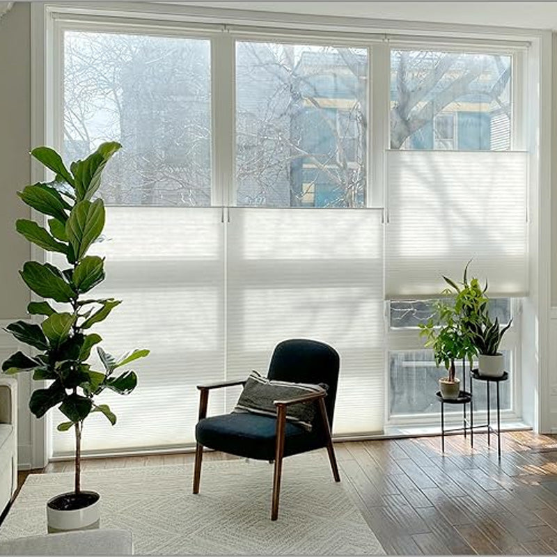 Punch-Free Pleated Blinds