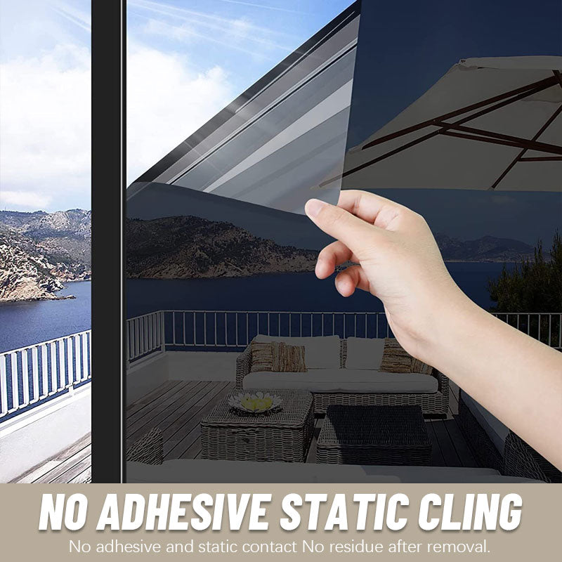 One-Way Perspective Sunscreen Glass Film