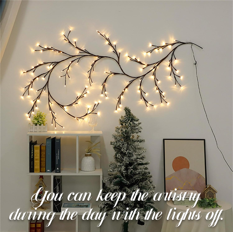 LED Rattan Light String