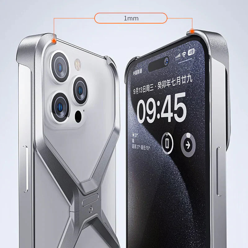 X Shape Anti-Fall Bare Phone Case