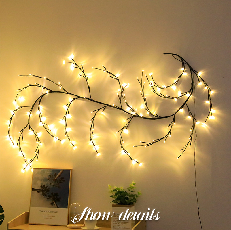 LED Rattan Light String