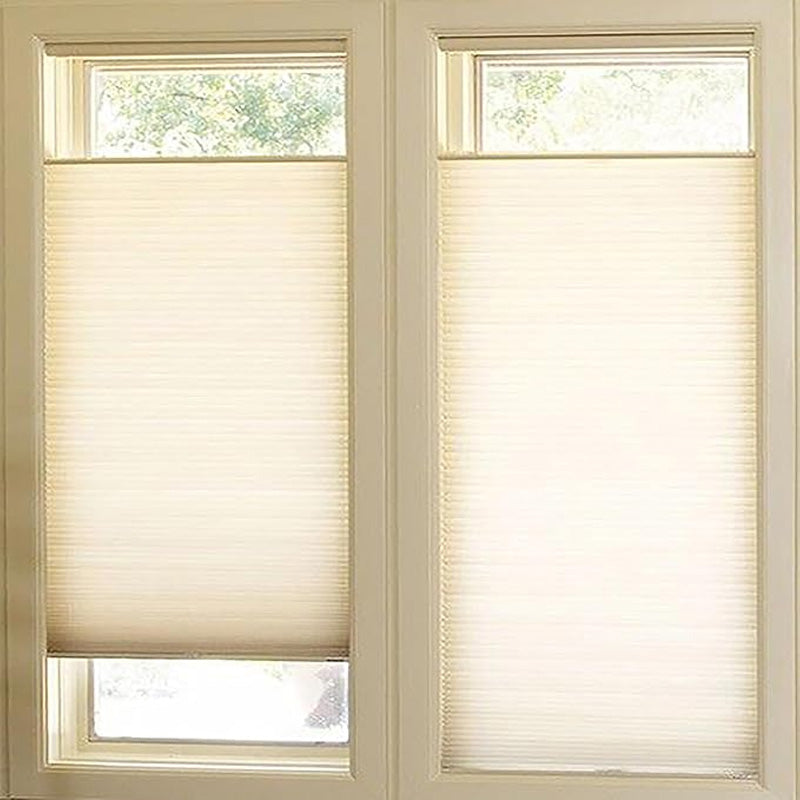 Punch-Free Pleated Blinds