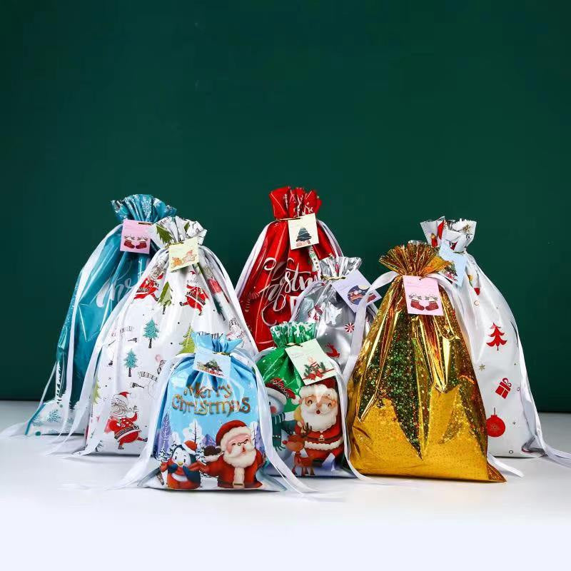 🎄Christmas Drawstring Gift Bag(Buy 1 Get 1 Free – 2 Gift Bags! 🎁)