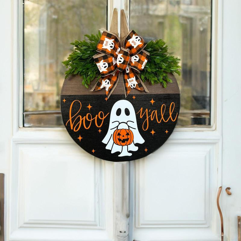 Halloween Ghost Doorplate