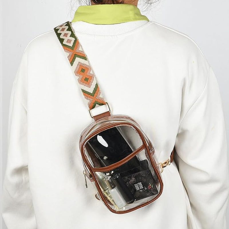 Crossbody Transparent Chest Bag