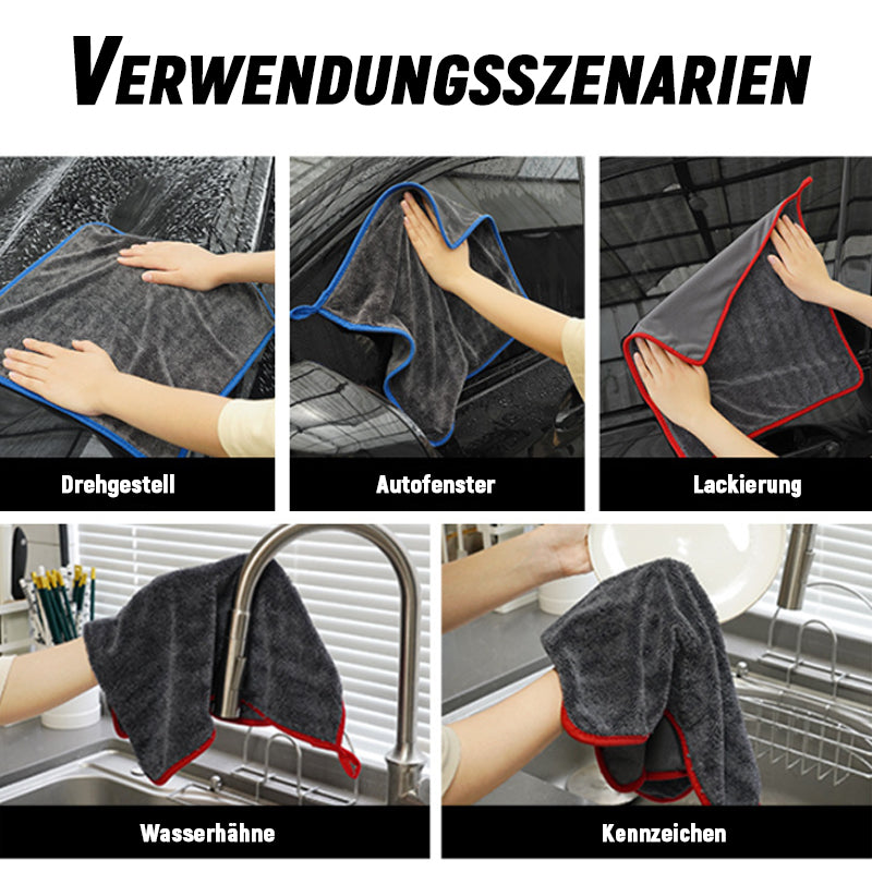 Doppelseitiges saugfähiges Handtuch
