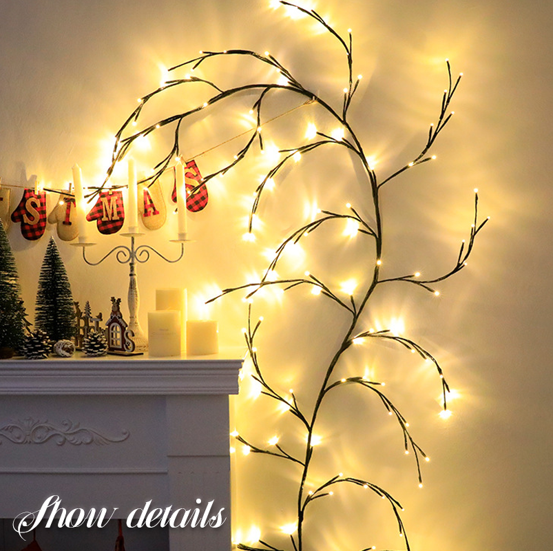 LED Rattan Light String