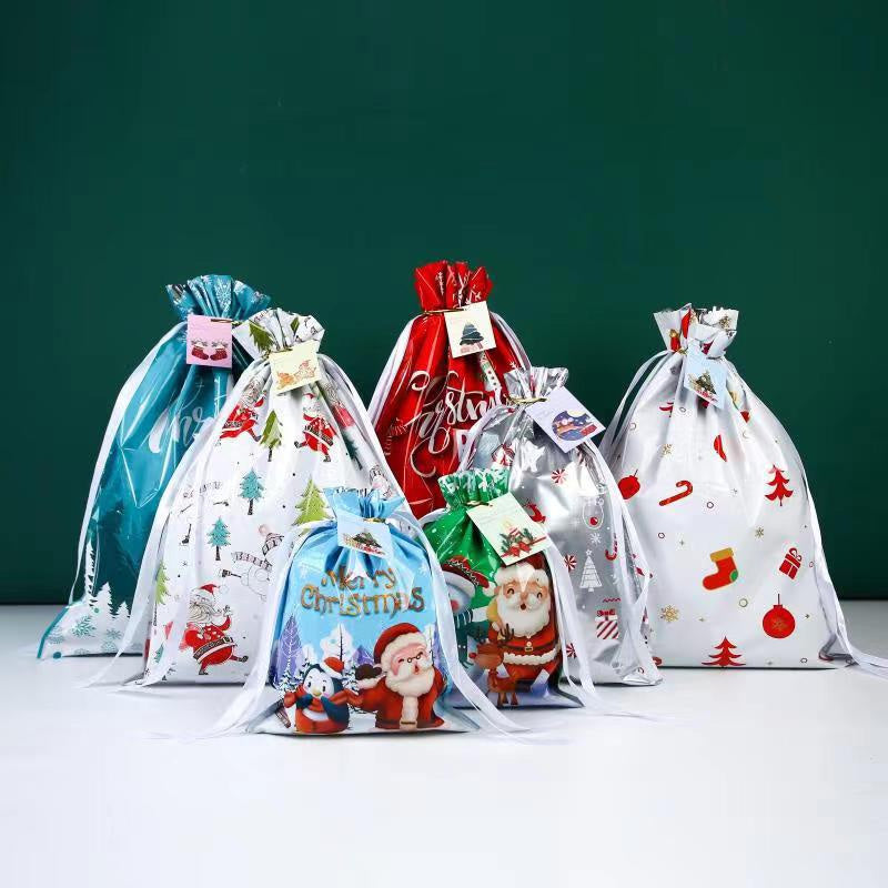 🎄Christmas Drawstring Gift Bag(Buy 1 Get 1 Free – 2 Gift Bags! 🎁)