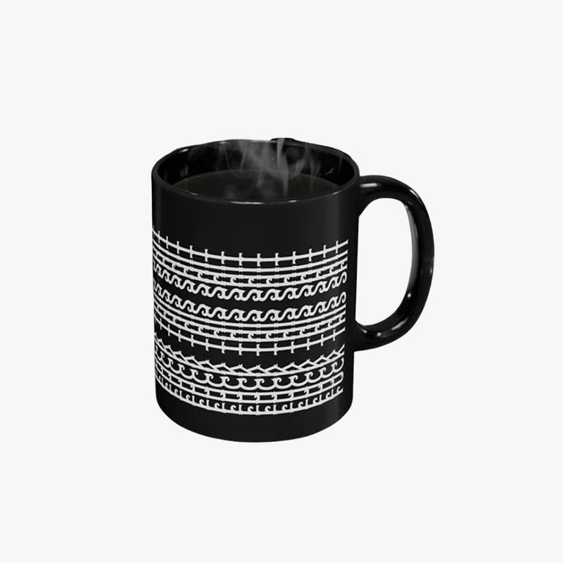 🖕F**k This Shit Mug, Hidden Message Funny Ceramic Coffee Mugs