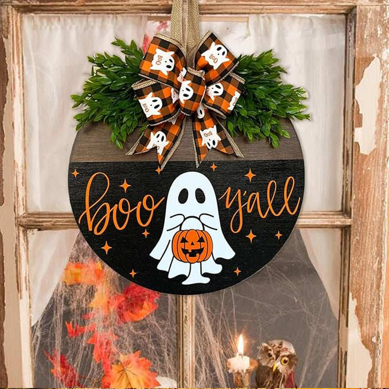 Halloween Ghost Doorplate