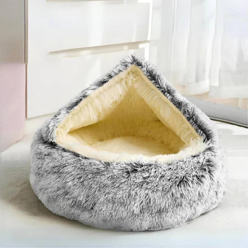 Semi-enclosed Cat Bed