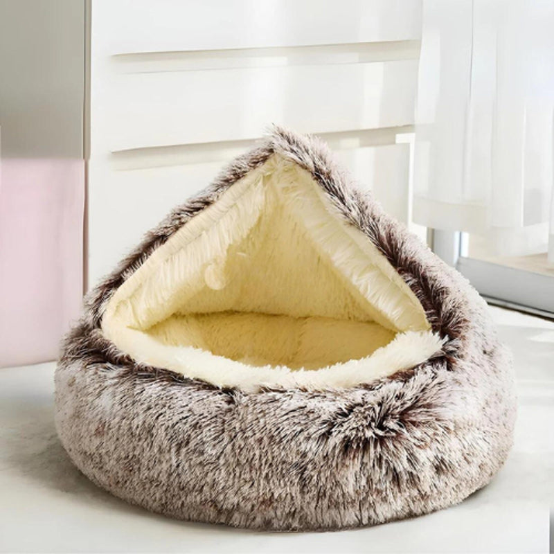 Semi-enclosed Cat Bed