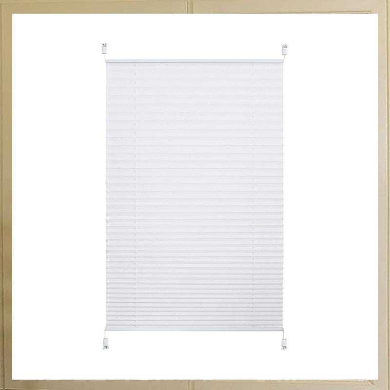 Punch-Free Pleated Blinds