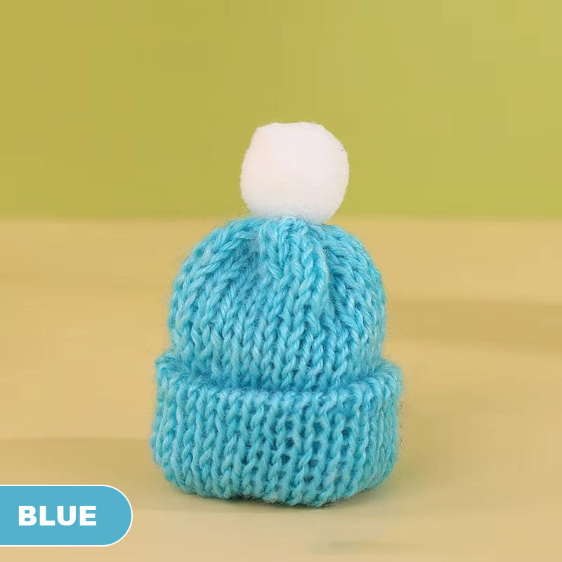 Mini knitted hat(10 Pcs 1 set)