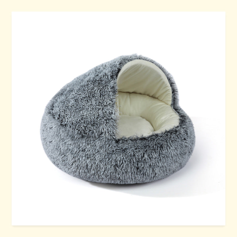 Semi-enclosed Cat Bed