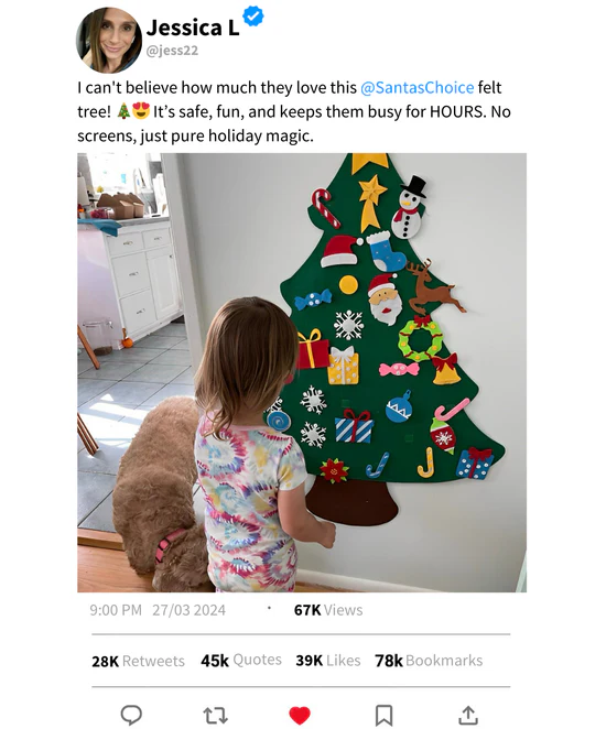 Felt Christmas Tree